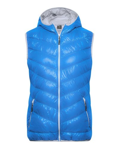 Piumino smanicato donna James & Nicholson Blue / Silver
