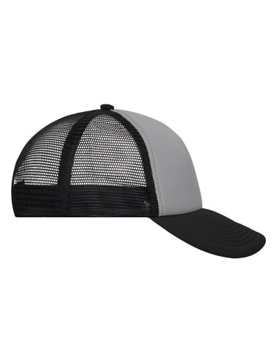 Cappellino a 5 pannelli Mesh Cap Dark-grey/black