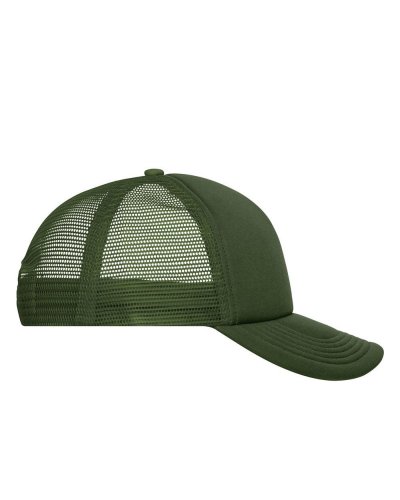 Cappellino a 5 pannelli Mesh Cap Dark Olive