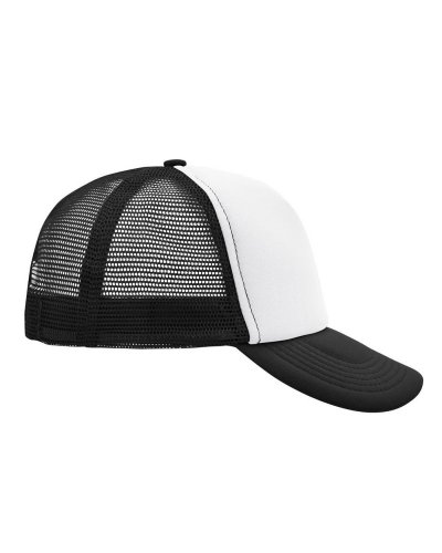 Cappellino a 5 pannelli Mesh Cap White/Black