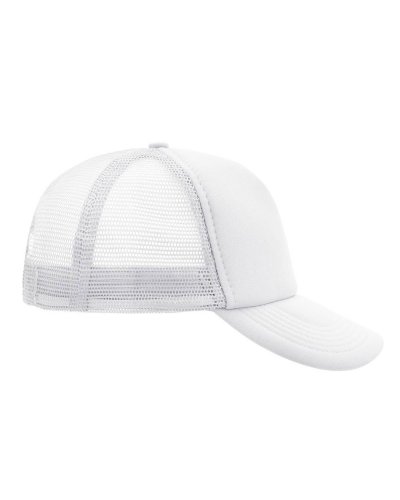 Cappellino a 5 pannelli Mesh Cap White