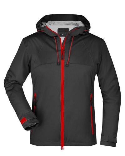 Ladies' Outdoor Jacket Black/Red