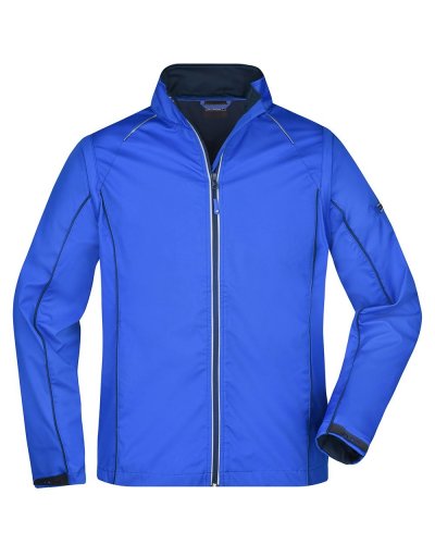 Men's Zip-Off Softshell Jacket Nautic-blue/navy