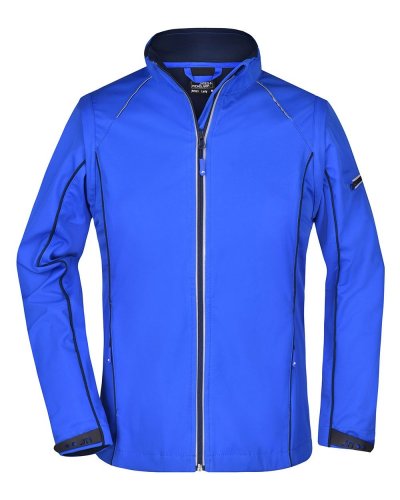 Ladies' Zip-Off Softshell Jacket Nautic-blue/navy
