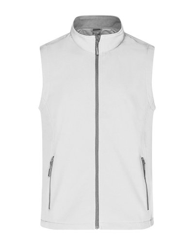 Men's Promo Softshell Vest White/white