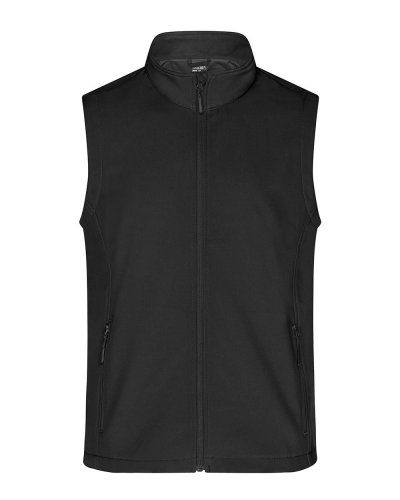 Men's Promo Softshell Vest Black / Black