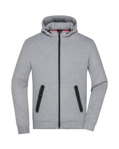Men's Hooded Jacket Light melange