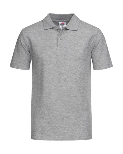 Polo manica corta per bambini - Stedman Grey Heather