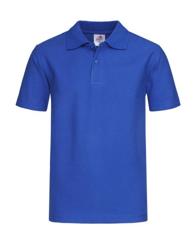 Polo manica corta per bambini - Stedman Bright Royal