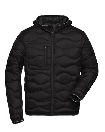Men's Padded Jacket Black / Black