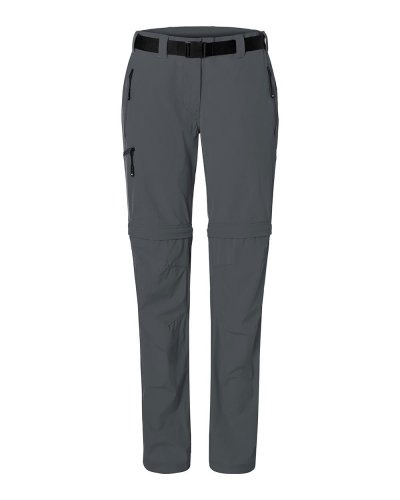 Pantaloni uomo da trekking trasformabili James & Nicholson Carbon