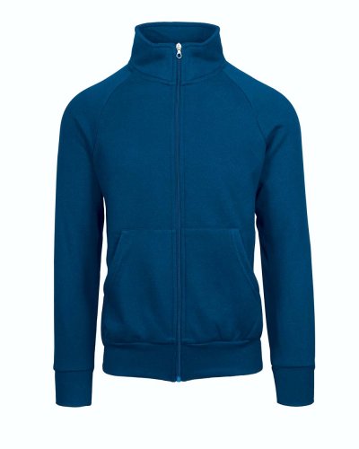 Jacket in felpa french terry zip lunga Royal Sport