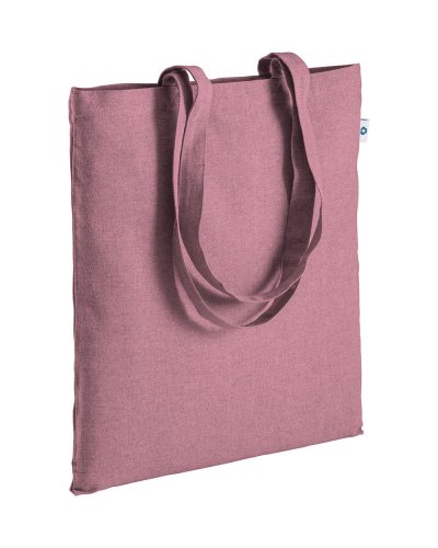 Shopper in cotone riciclato Rosa