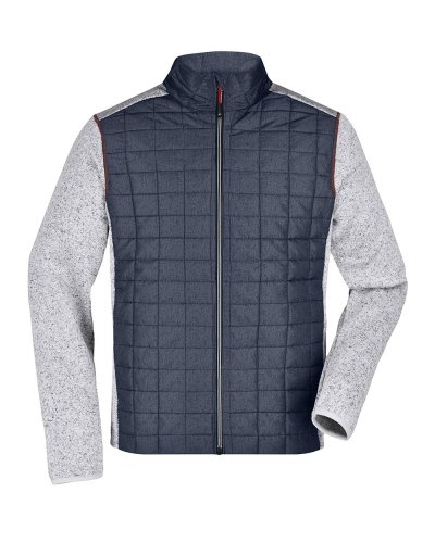Men's Knitted Hybrid Jacket