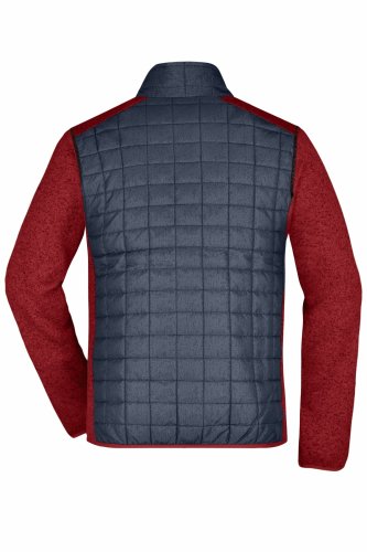 Men's Knitted Hybrid Jacket