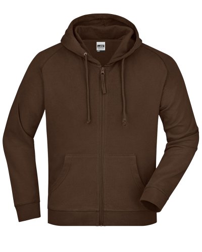 Hooded Jacket Brown