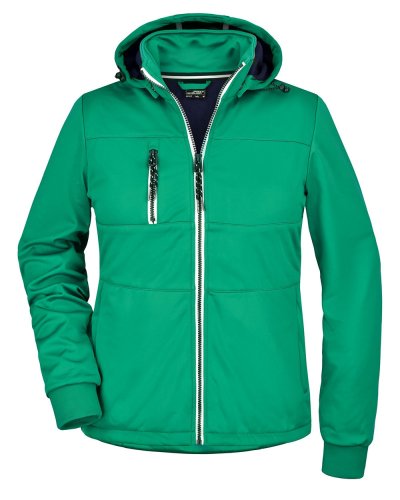 Ladies' Maritime Jacket Irish-green/navy/white