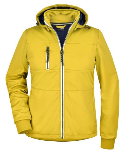 Ladies' Maritime Jacket Sun-yellow/navy/white