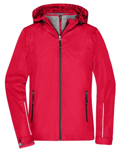 Ladies' 3-in-1-Jacket Red/Black