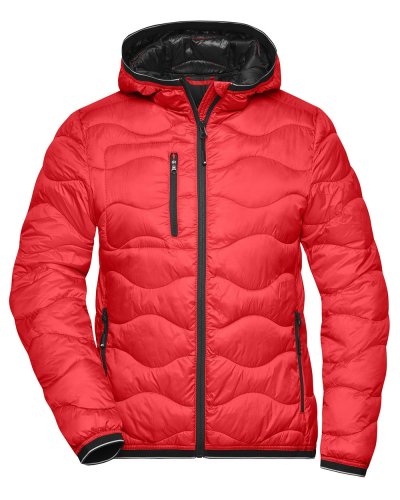 Ladies' Padded Jacket Red/Black