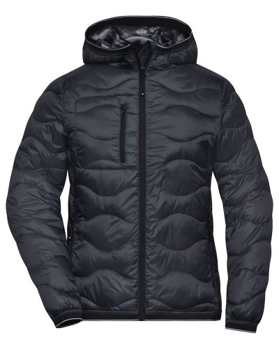 Ladies' Padded Jacket Graphite/camouflage
