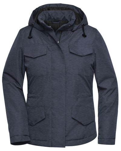 Ladies' Business Jacket Black-melange