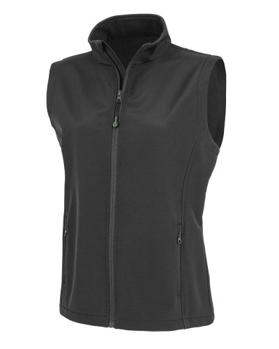 Gilet Softshell Donna2 strati stampabile riciclato