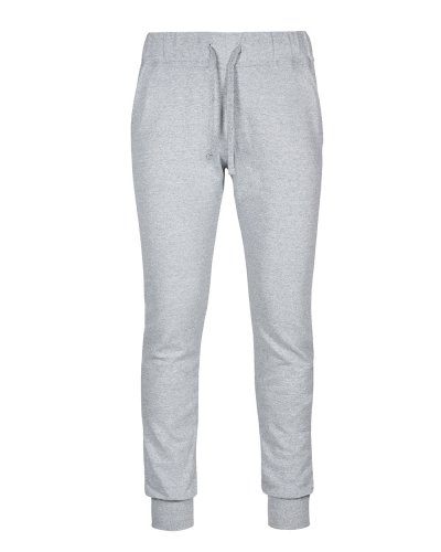 Pantalone fit in felpa french terry Cenere