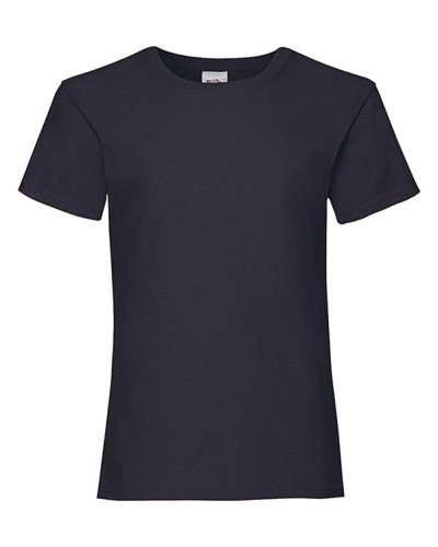 T-shirt bambina Value Weight Deep navy