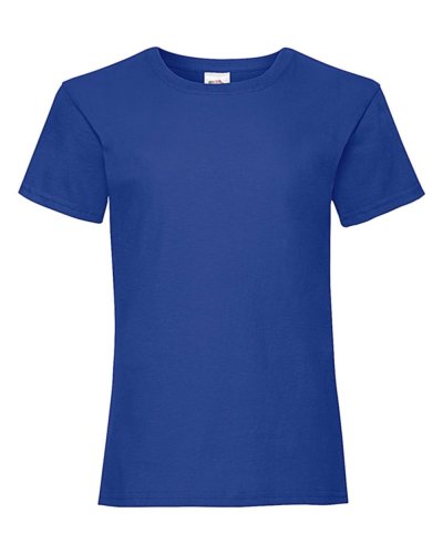 T-shirt bambina Value Weight Royal