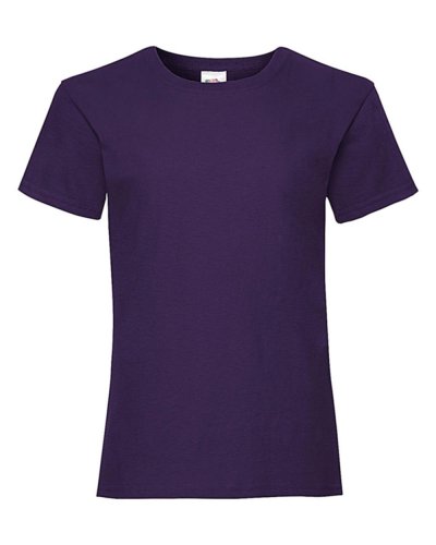 T-shirt bambina Value Weight Purple