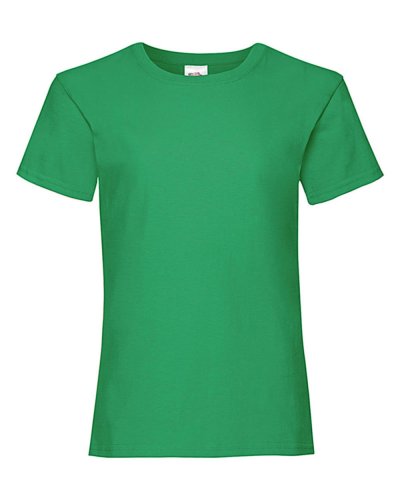 T-shirt bambina Value Weight Kelly green