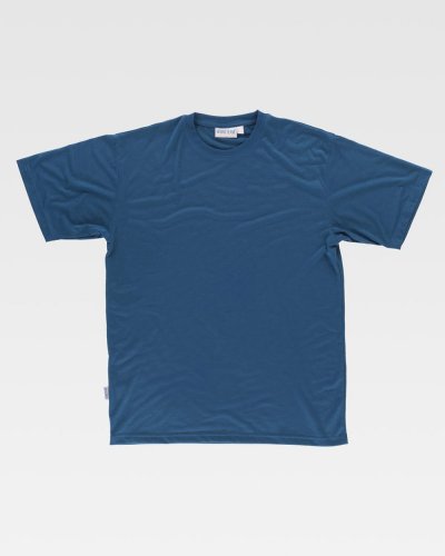 T-shirt girocollo manica corta alta visibilità PETROL