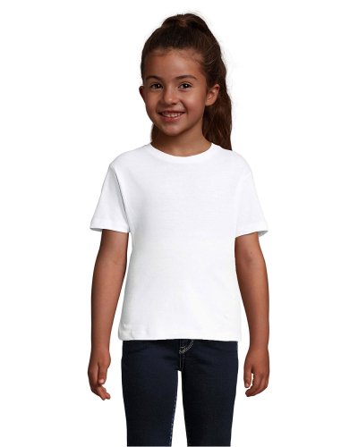 T-Shirt Bambina Cherry Bianco
