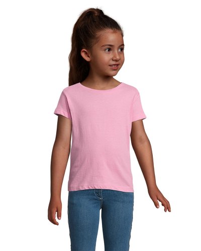 T-Shirt Bambina Cherry Rosa Orchidea