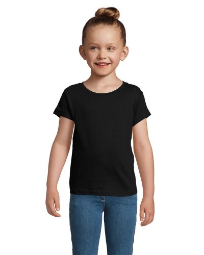 T-Shirt Bambina Cherry Nero Profondo