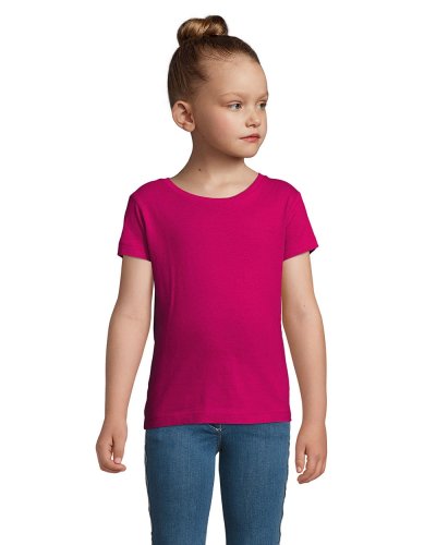 T-Shirt Bambina Cherry Fucsia