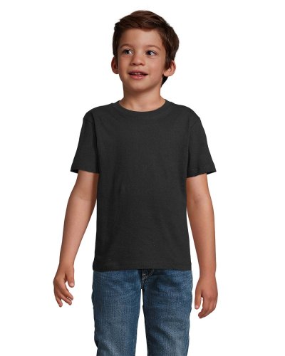 T-shirt bambino girocollo Imperial Nero Profondo