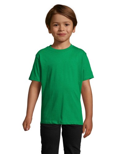 T-shirt bambino girocollo Imperial Verde Prato