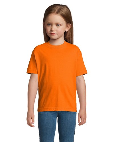 T-shirt bambino girocollo Imperial Arancio