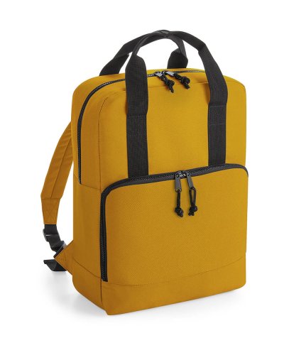 Zaino frigo con doppia maniglia Recycled Mustard