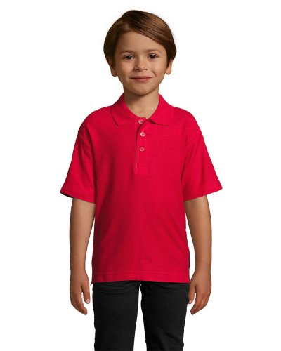 Polo bambino Summer II Rosso