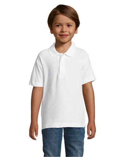 Polo bambino Summer II Bianco