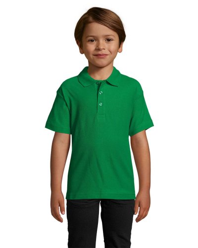 Polo bambino Summer II Verde Prato