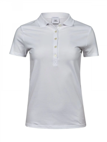 Polo donna Luxury Stretch  cotone elasticizzato colori moda