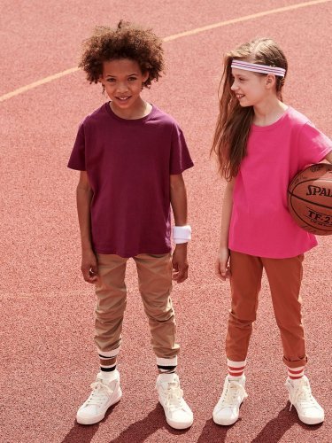 Fruit of the Loom T-shirt bambino cotone 100% regular