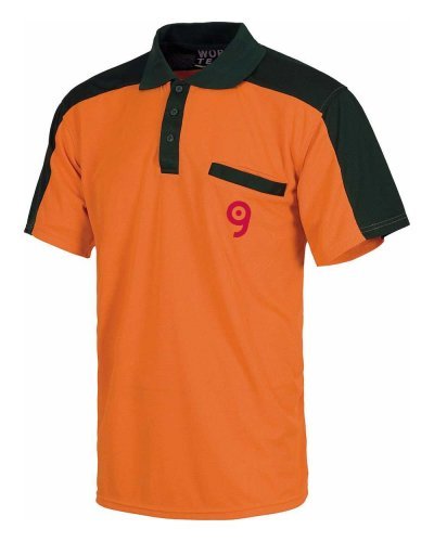 Polo alta visibilità BetaWork gialla, maniche corte, 100% poliestere