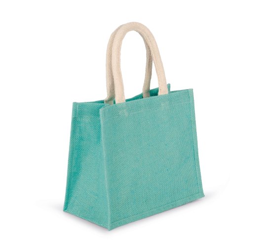 Shopper media in juta e cotone 26x14x22cm robusta – EcoBags