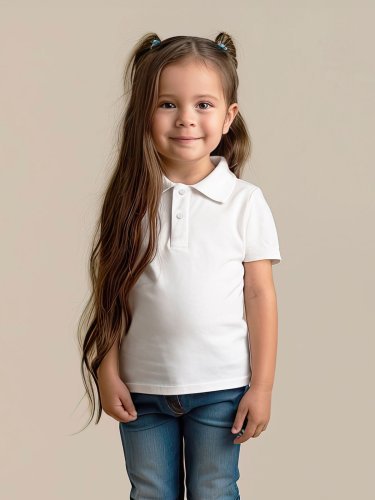 Polo bimbo Stedman 100% cotone regular piqué, vari colori