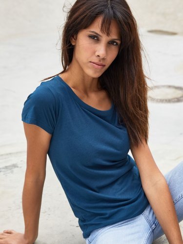 Camiseta Mujer Body Fit 100% Algodón Orgánico